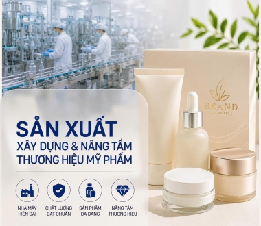 XÂY DỰNG THƯƠNG HIỆU MỸ PHẨM TỪ CON SỐ 0: TRỌN GÓI A-Z, TỐI ƯU VỐN