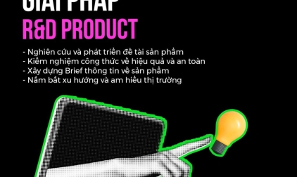 NHÀ SẢN XUẤT MỸ PHẨM VỚI R&D PRODUCT ĐỊNH VỊ SẢN PHẨM RIÊNG BIỆT KHẲNG ĐỊNH VỊ THẾ