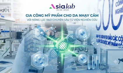 GIA CÔNG MỸ PHẨM CHO DA NHẠY CẢM VỚI NĂNG LỰC RD CHUYÊN SÂU TỪ VIỆN NGHIÊN CỨU