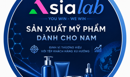 SẢN XUẤT MỸ PHẨM DÀNH CHO NAM ĐỊNH VỊ THƯƠNG HIỆU VỚI TỆP KHÁCH HÀNG XU HƯỚNG