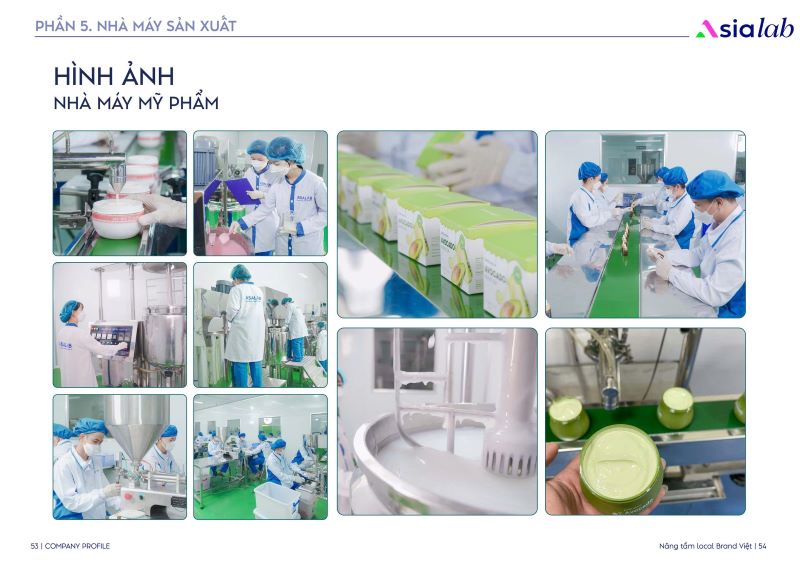 Phòng Lab kiểm tra chất lượng sản phẩm Asialab