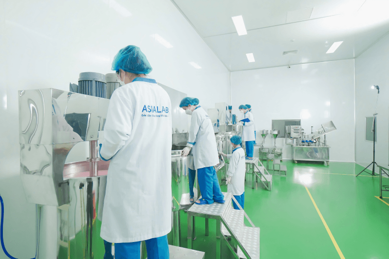 Khu vực kiểm định chất lượng QA/QC